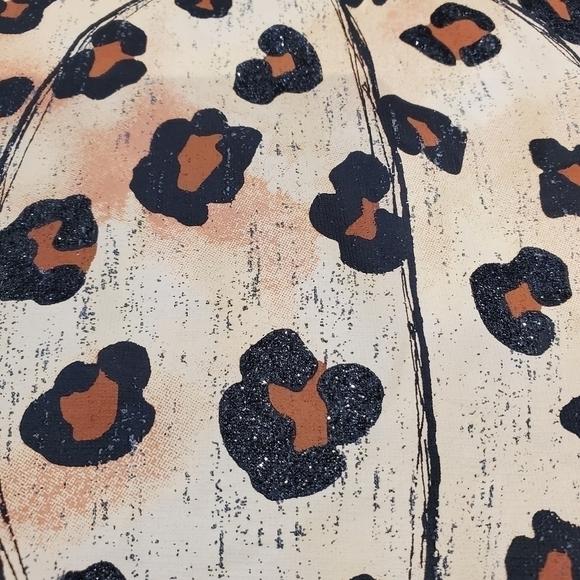 CATO Cold Shoulder Pumpkin Design Top Sz Large - Picture 5 of 12